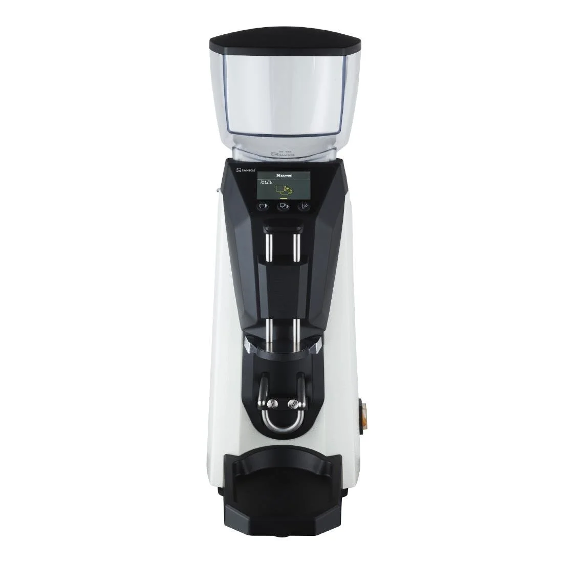 Santos On-Demand Coffee Grinder 59TWA with Tamper White - Image 3