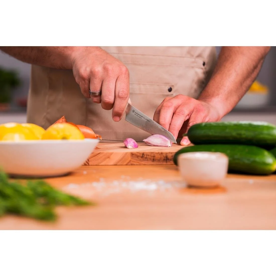 Wüsthof Classic Asian Utility Knife Black 12cm - Image 9