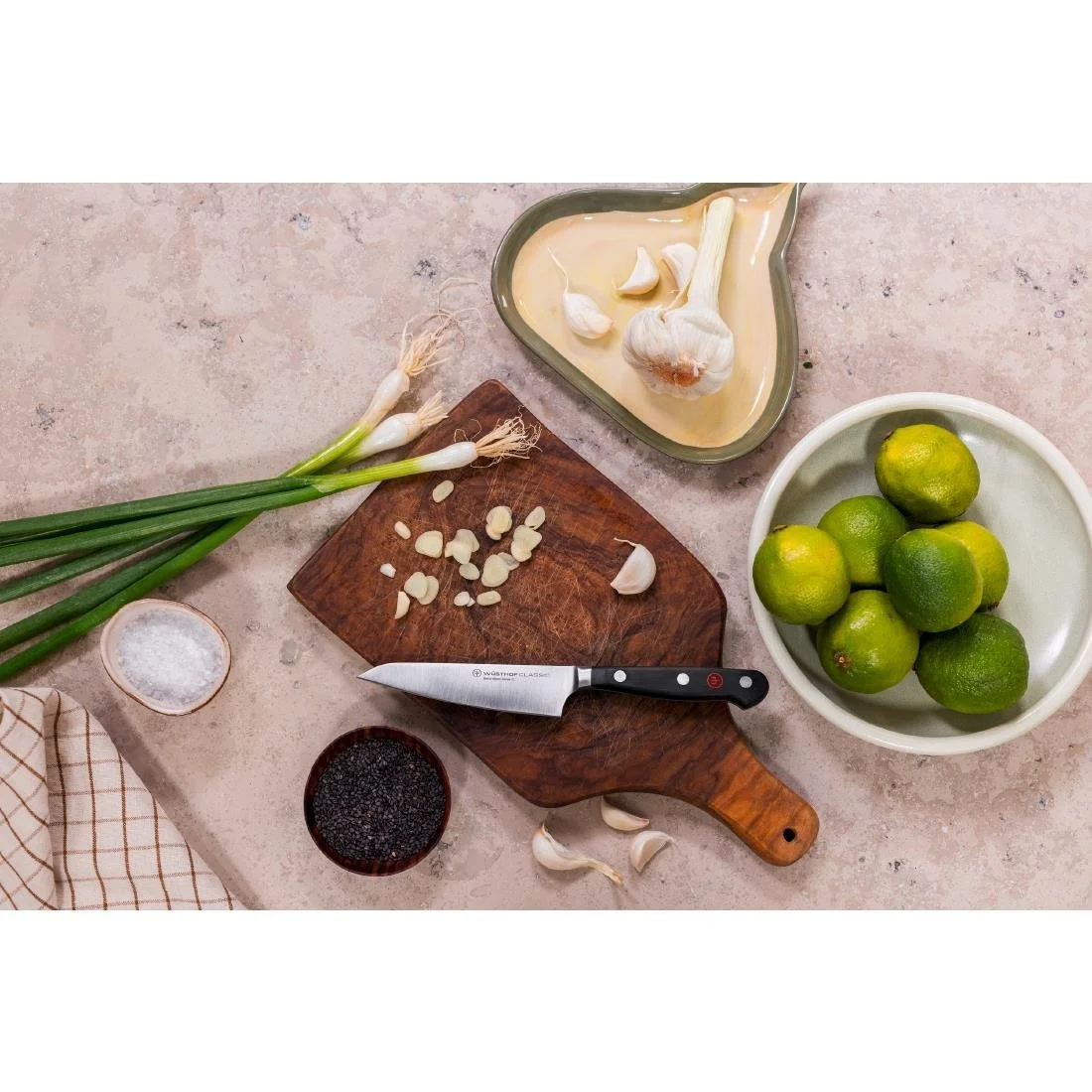 Wüsthof Classic Asian Utility Knife Black 12cm - Image 14