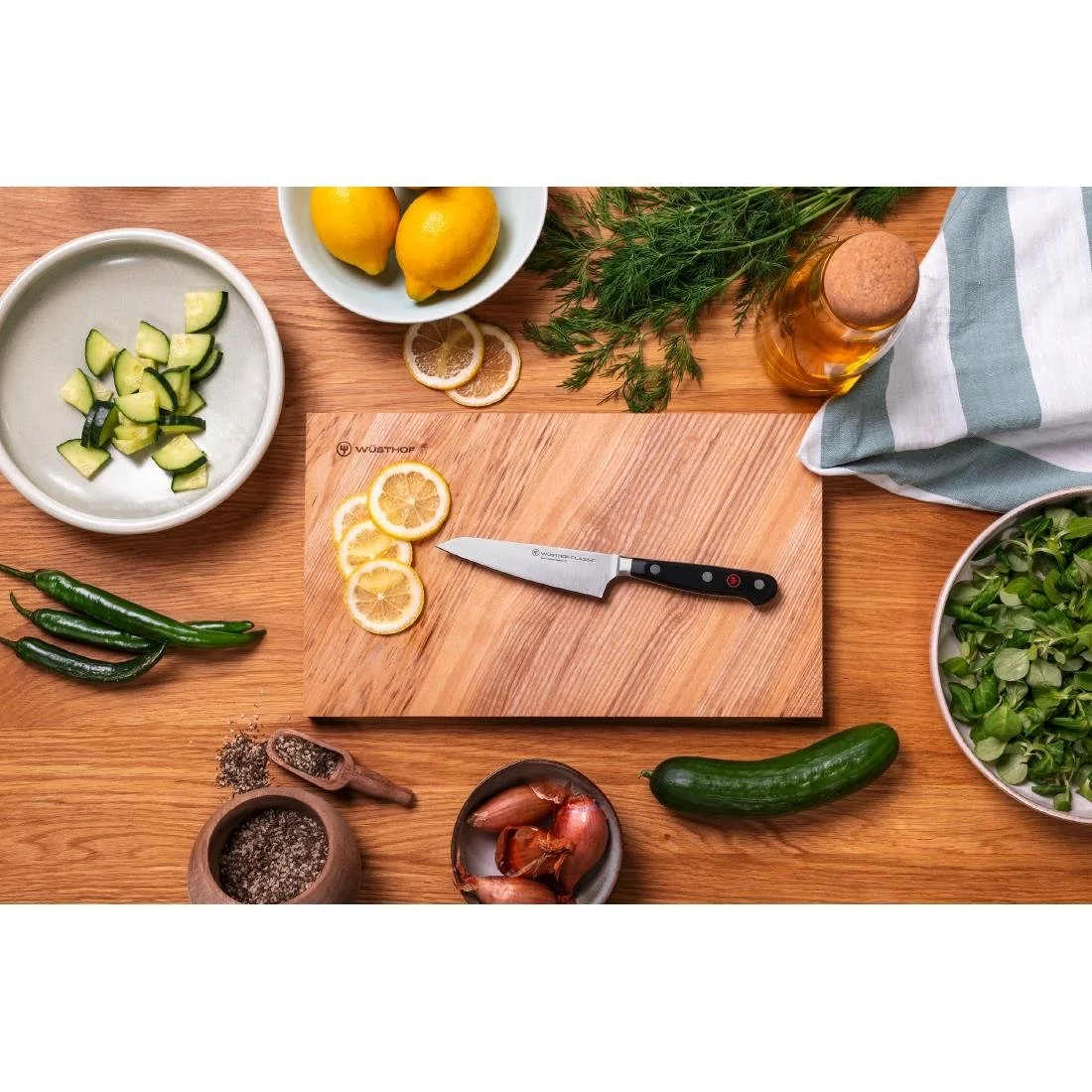 Wüsthof Classic Asian Utility Knife Black 12cm - Image 16