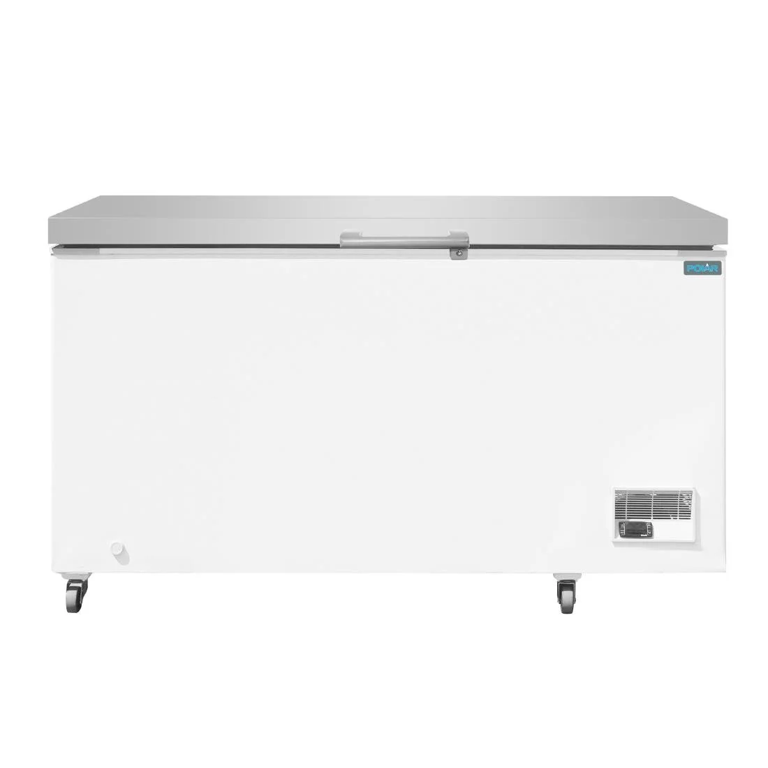Polar G-Series Chest Freezer with Stainless Steel Lid 378Ltr