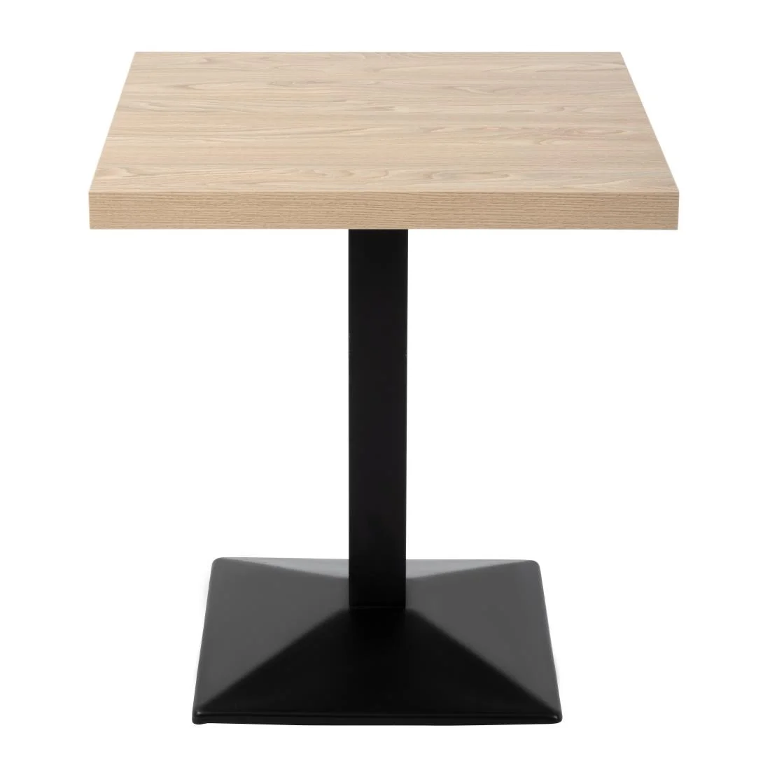 Bolero Pre-drilled Square Tabletop Antique Natural 600mm - Image 6