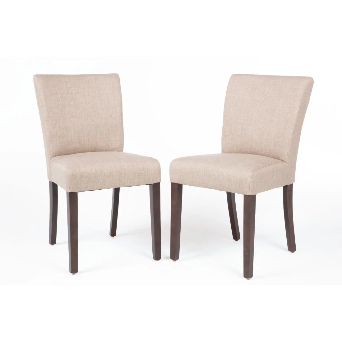 GR367 - Bolero Contemporary Dining Chair Natural (Pack 2) - Image 4