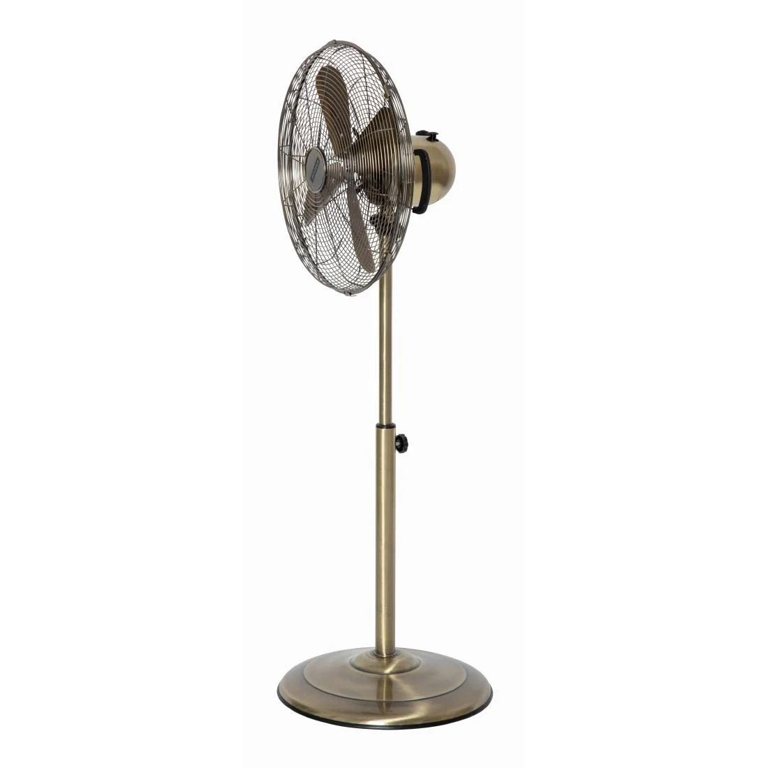 Status 16" Oscillating Antique Brass Stand Fan - Image 5
