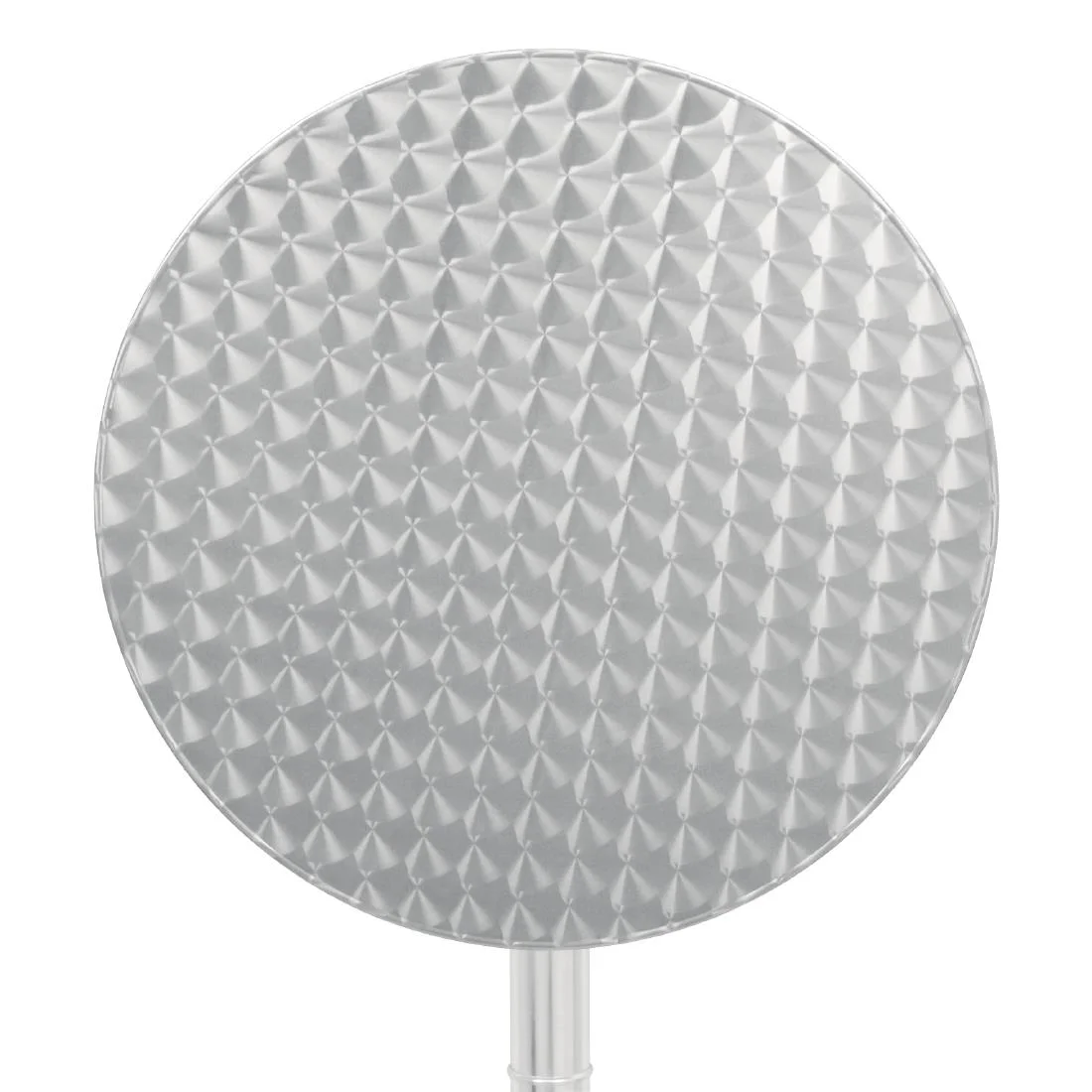 Bolero Round Flip Top Poseur Table Stainless Steel 600mm - Image 3