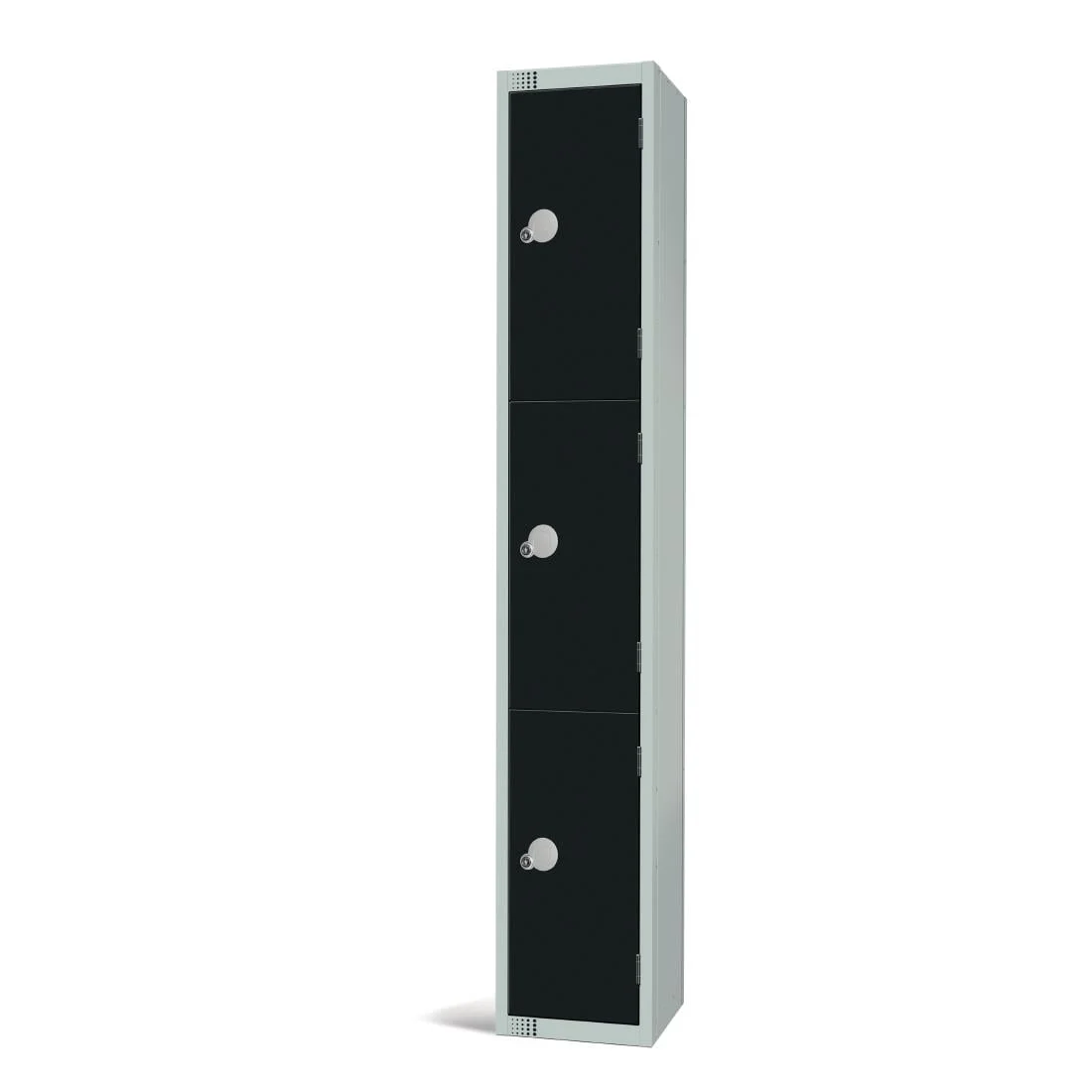 Elite Three Door Electronic Combination Locker Black - Image 3