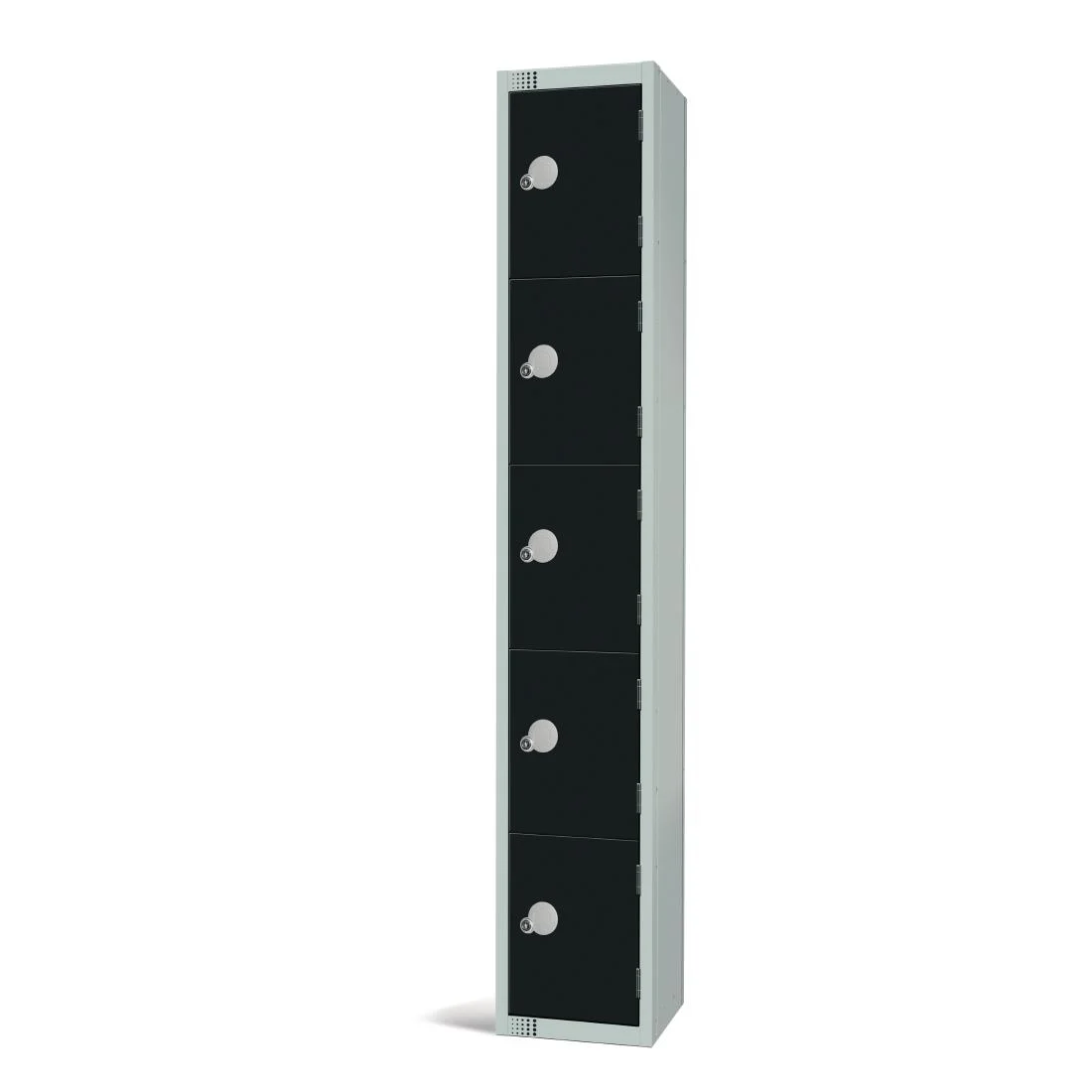 Elite Five Door Coin Return Locker Black - Image 3