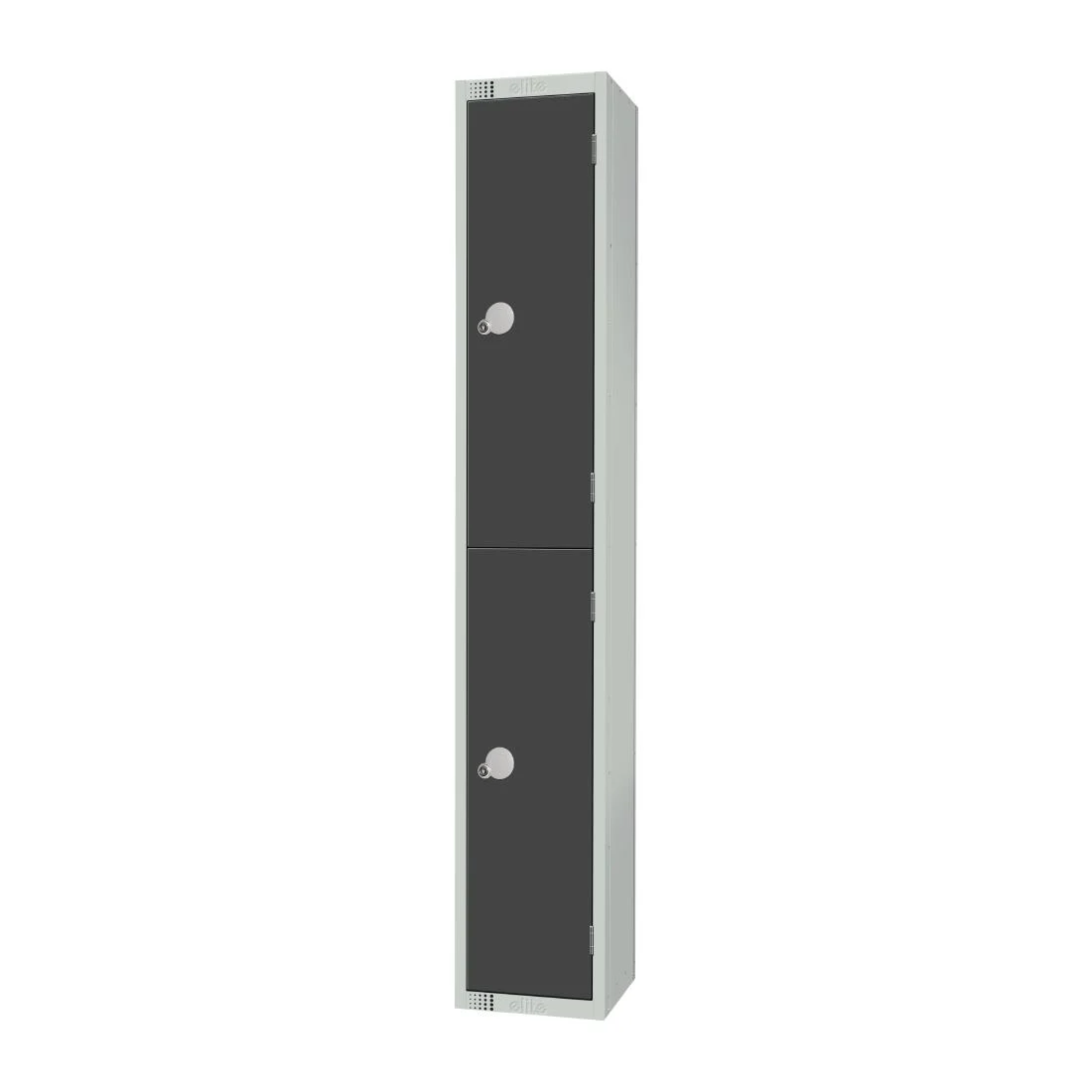 Elite Double Door Manual Combination Locker Locker Graphite Grey