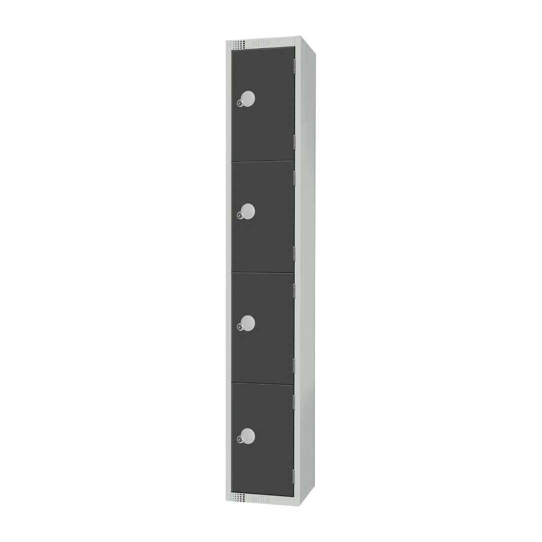 Elite Four Door Manual Combination Locker Locker Graphite Grey - Image 2