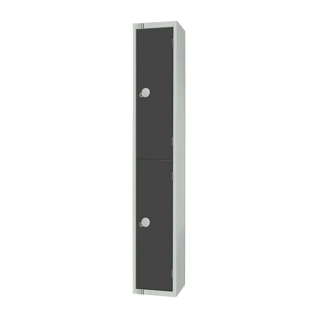 Elite Double Door Manual Combination Locker Locker Graphite Grey - Image 2