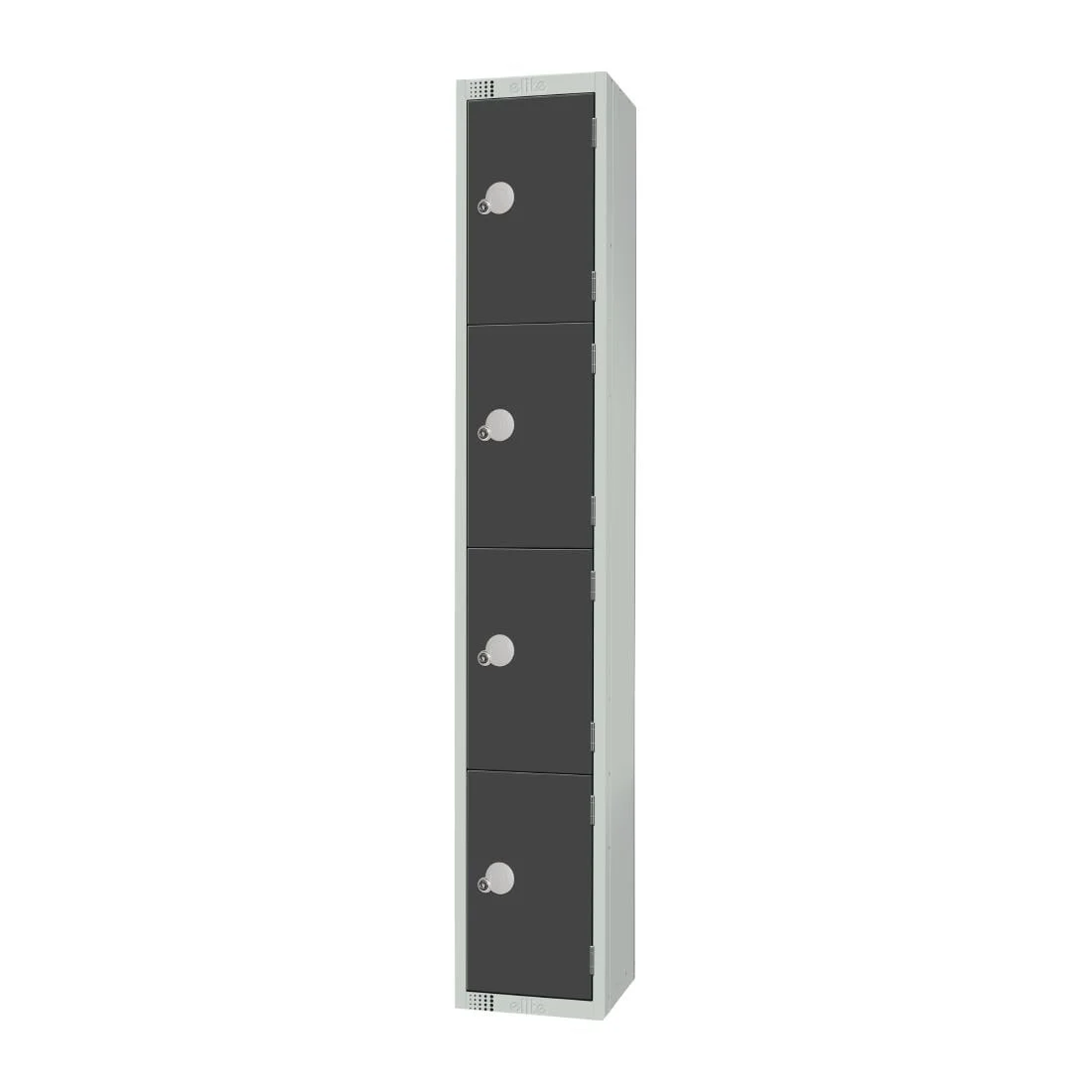 Elite Four Door Coin Return Locker Graphite Grey - Image 3