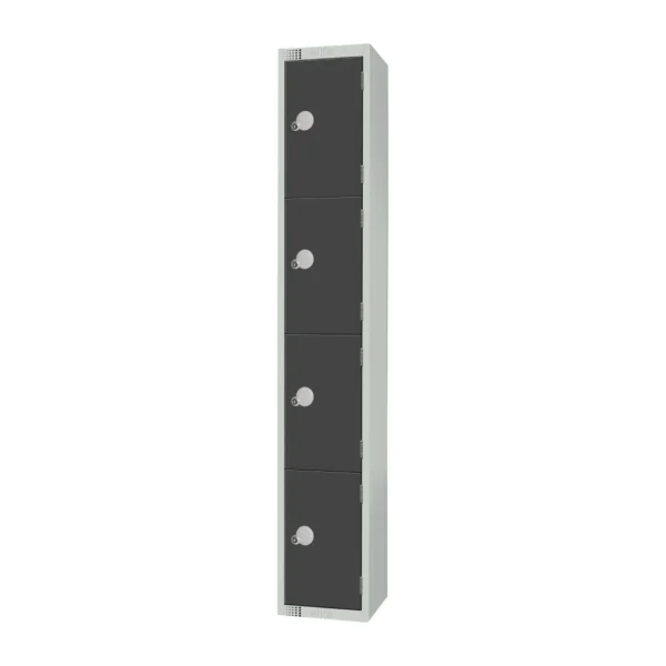 Elite Four Door Electronic Combination Locker Graphite Grey