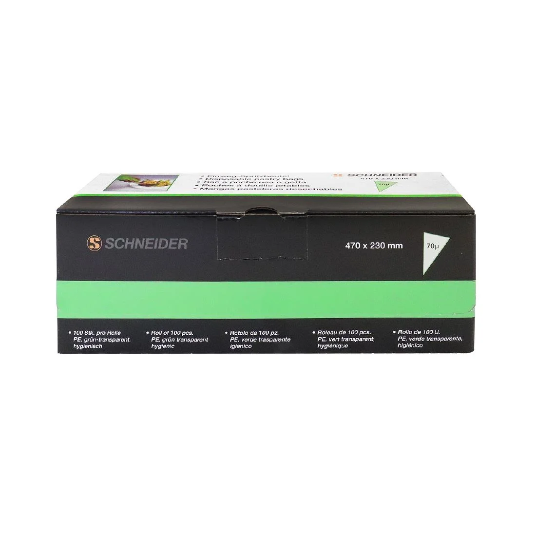 Schneider Green Disposable Piping Bags 47cm Pack of 100 - Image 2