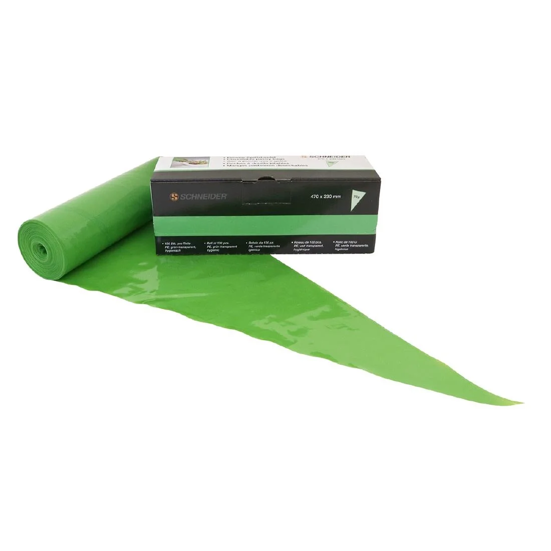 Schneider Green Disposable Piping Bags 47cm Pack of 100 - Image 3