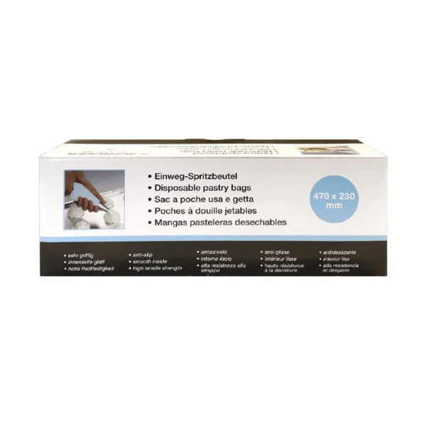 Schneider Blue Disposable Piping Bags 47cm Pack of 100