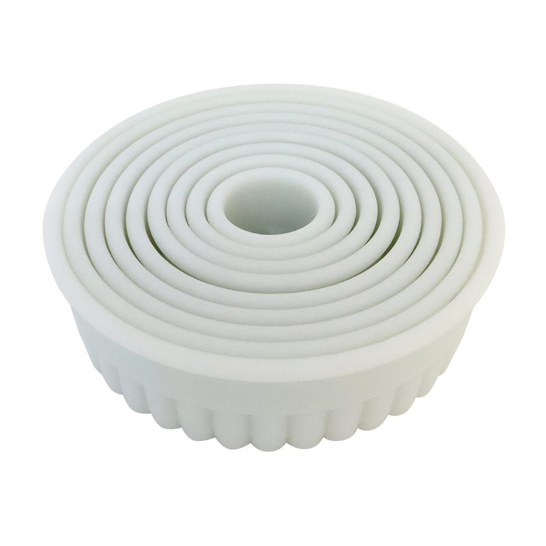 Schneider Serrated Round Pastry Cutters Set of 9