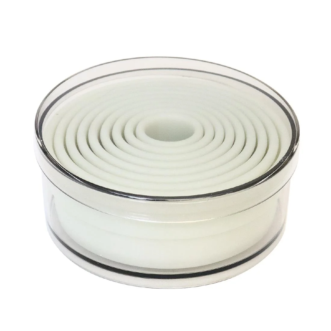 Schneider Plain Round Pastry Cutters Set of 9 - Image 6