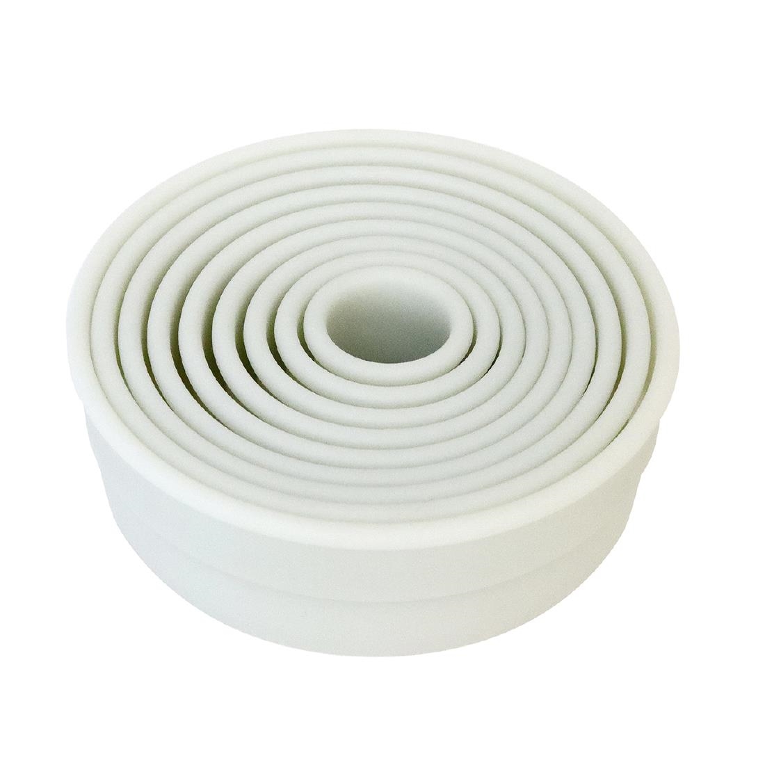 Schneider Plain Round Pastry Cutters Set of 9