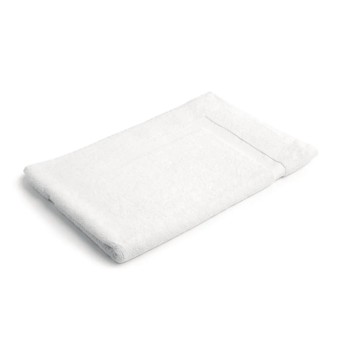 Mitre Essentials Capri Bath Mat White - Image 2