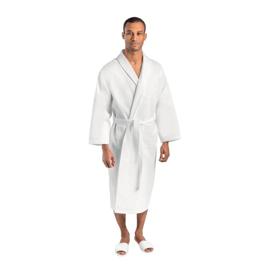 Mitre Comfort Langley Bathrobe White Extra Large - Image 2