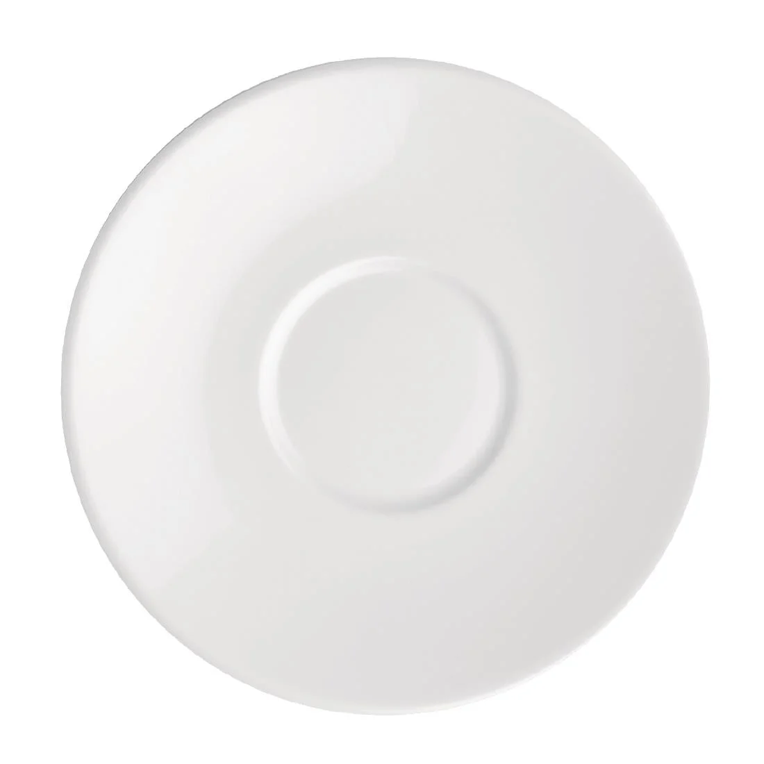 Royal Porcelain Classic White Tea Cup Saucer 145mm - Image 2