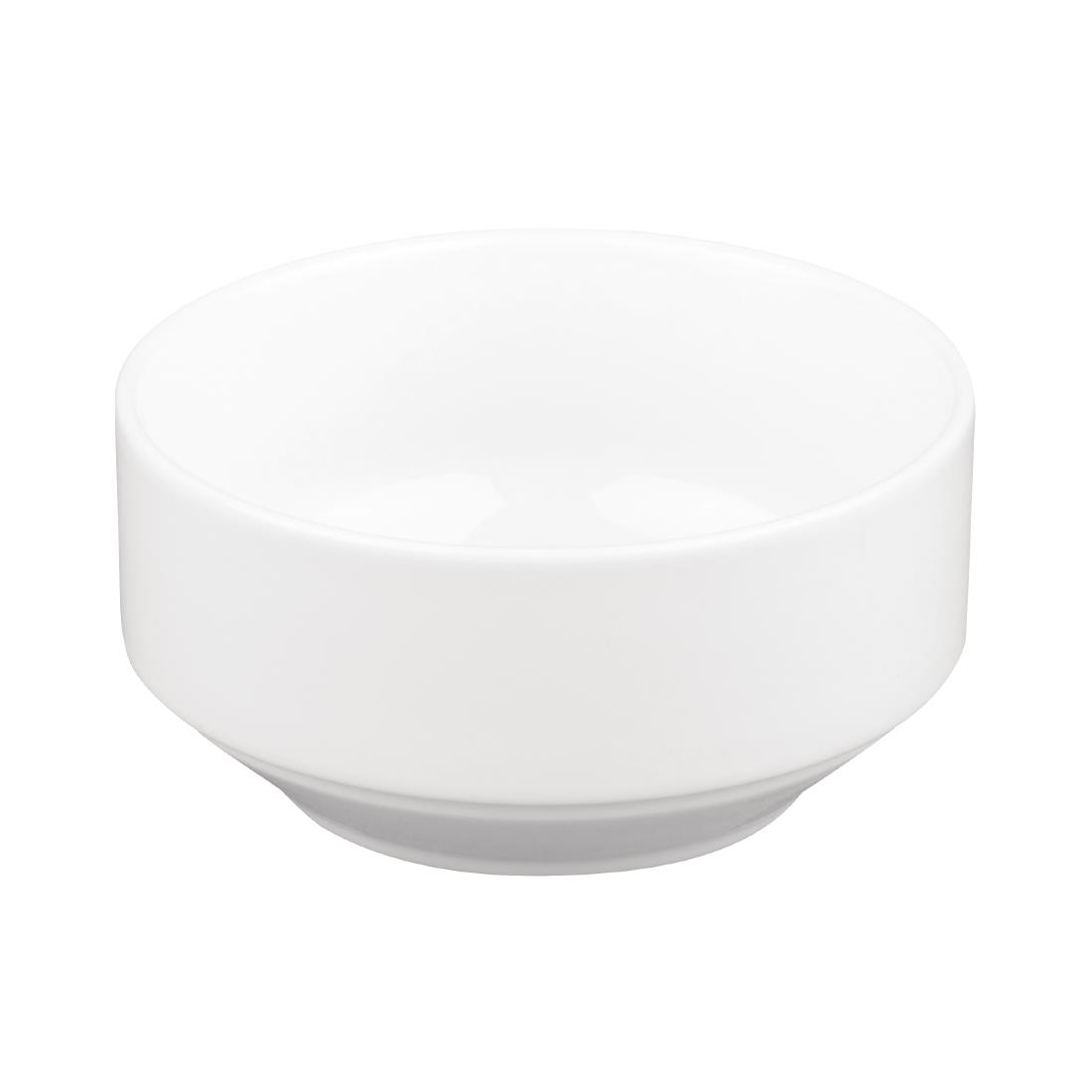 Royal Porcelain Classic White Stackable Soup Bowl 110mm