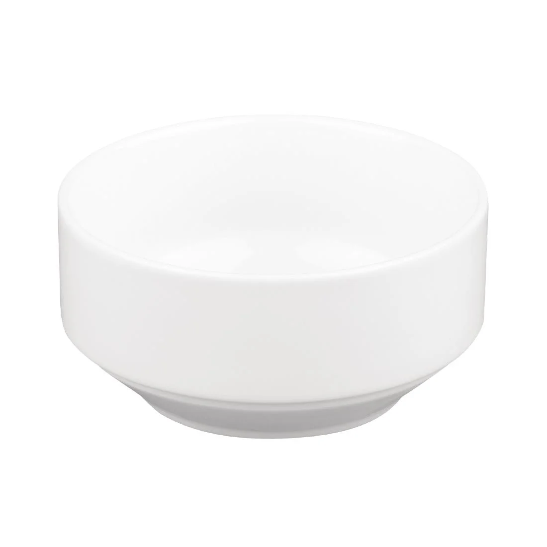 Royal Porcelain Classic White Stackable Soup Bowl 110mm - Image 2