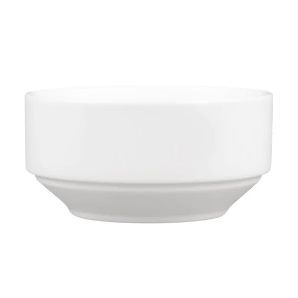 Royal Porcelain Classic White Stackable Soup Bowl 110mm