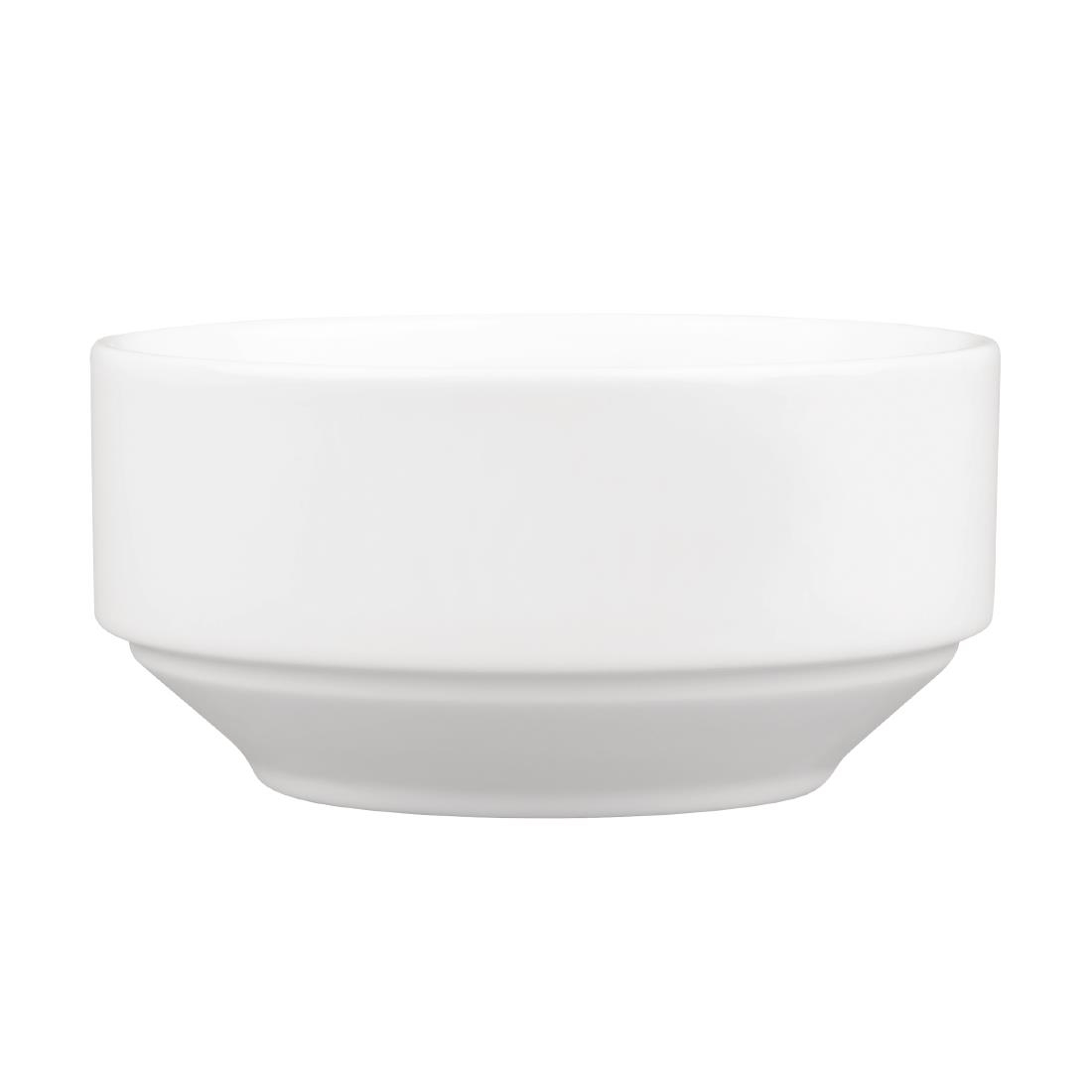 Royal Porcelain Classic White Stackable Soup Bowl 110mm