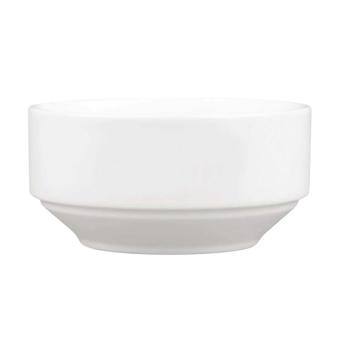 Royal Porcelain Classic White Stackable Soup Bowl 110mm - Image 3