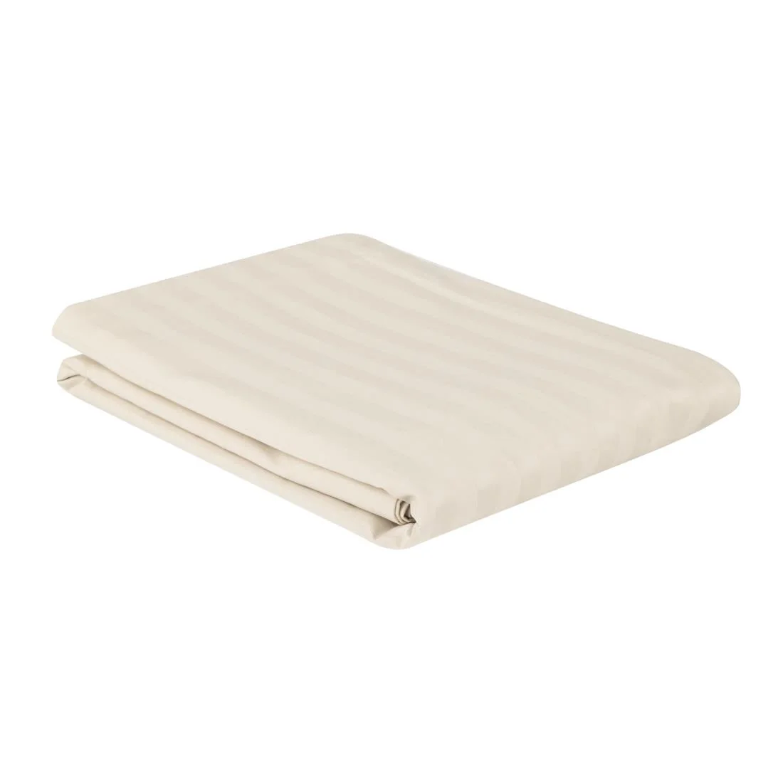 Mitre Comfort Satin Duvet Cover Oatmeal Double - Image 2
