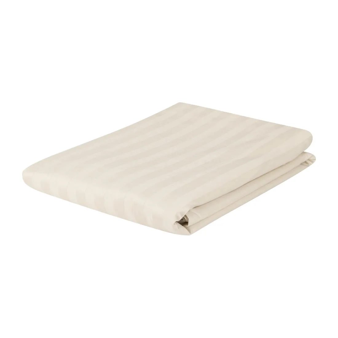 Mitre Comfort Satin Duvet Cover Oatmeal Single - Image 3