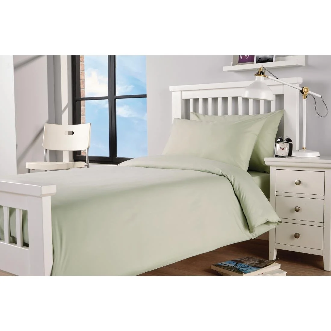 Mitre Essentials Spectrum Duvet Covers Green