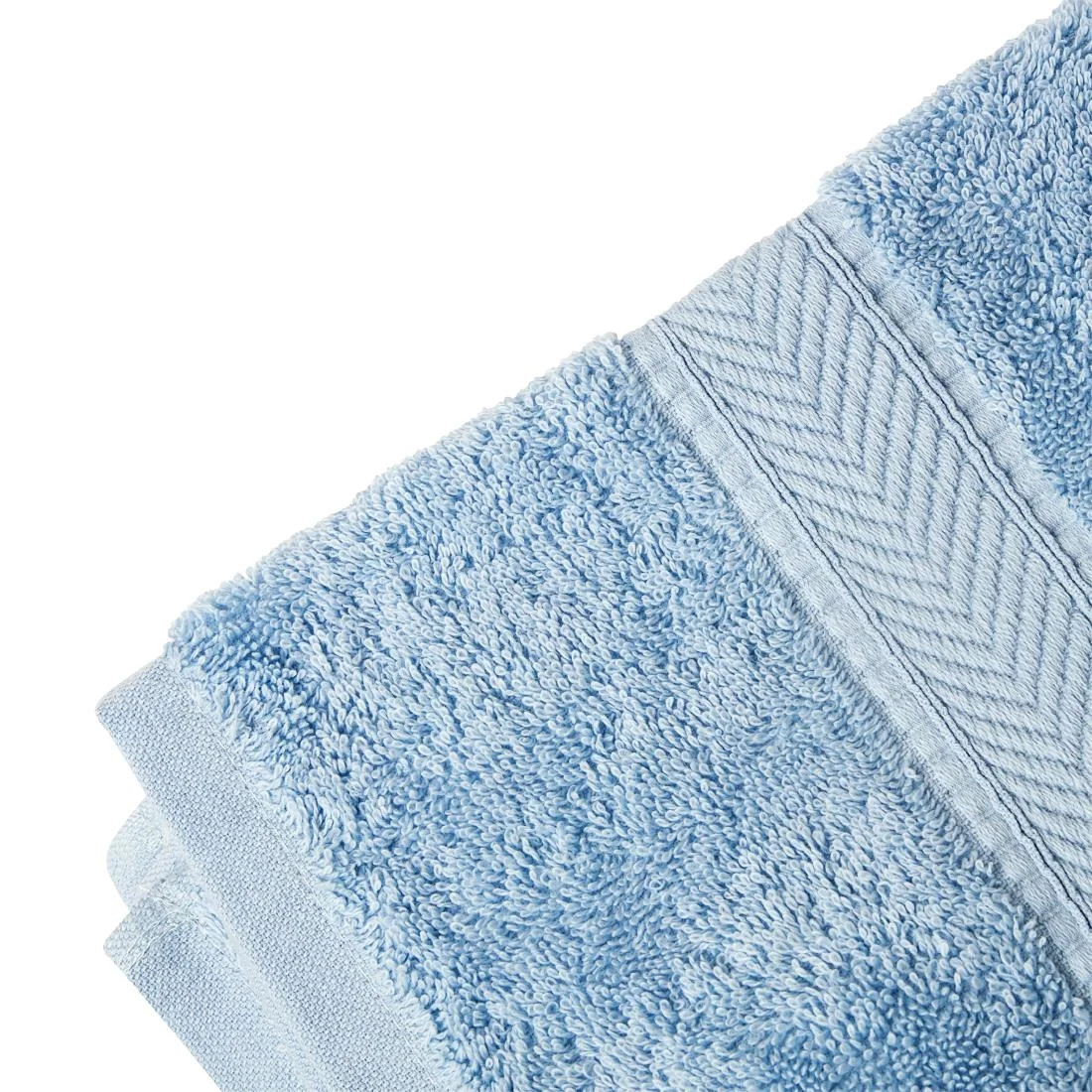 Mitre Essentials Nova Bath Towel Blue - Image 4