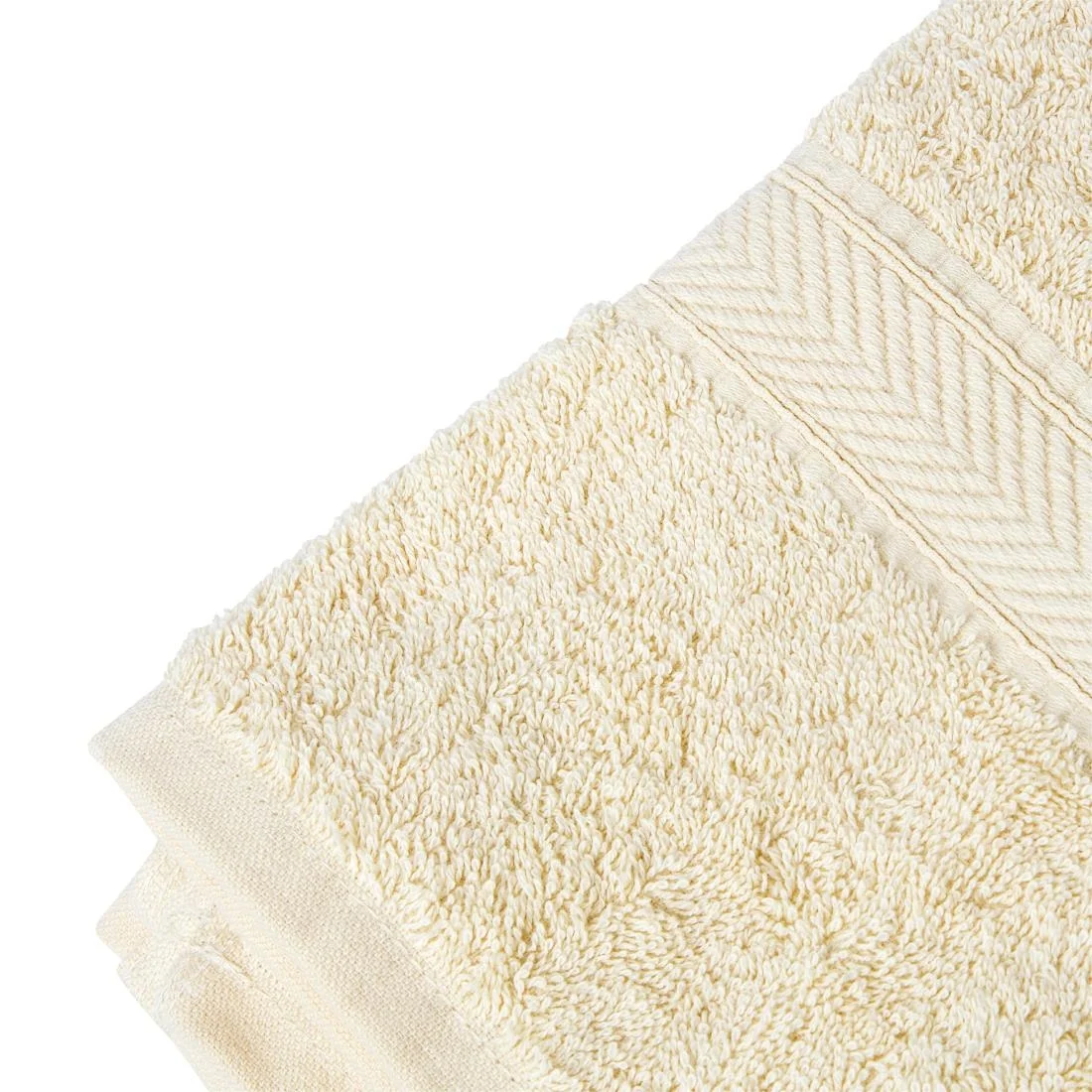 Mitre Essentials Nova Bath Towel Cream - Image 4
