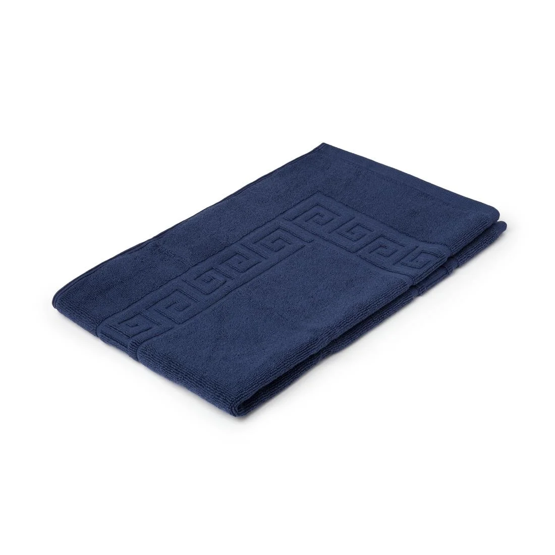 Mitre Essentials Nova Bath Mat Navy - Image 4