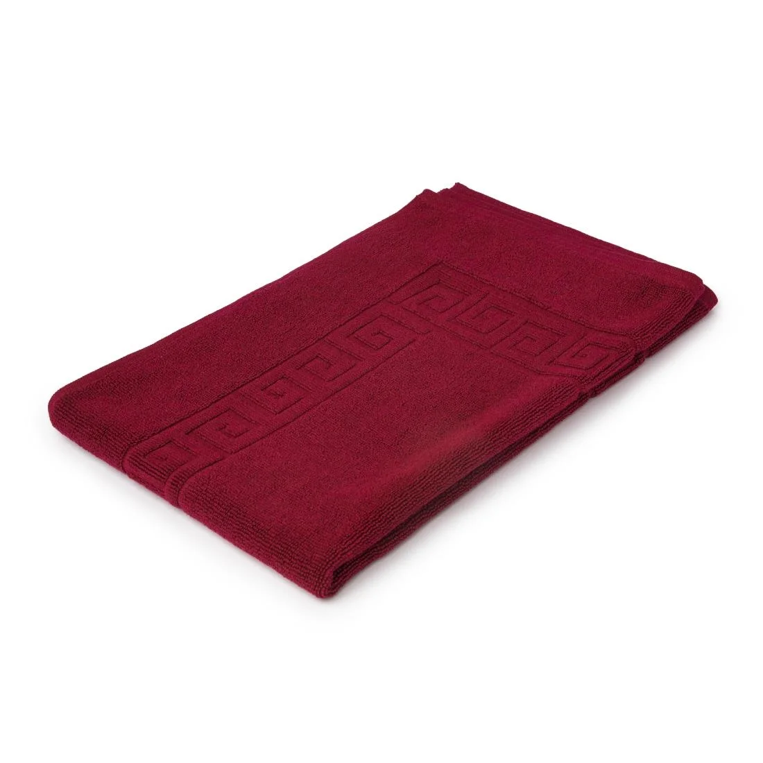 Mitre Essentials Nova Bath Mat Wine - Image 3
