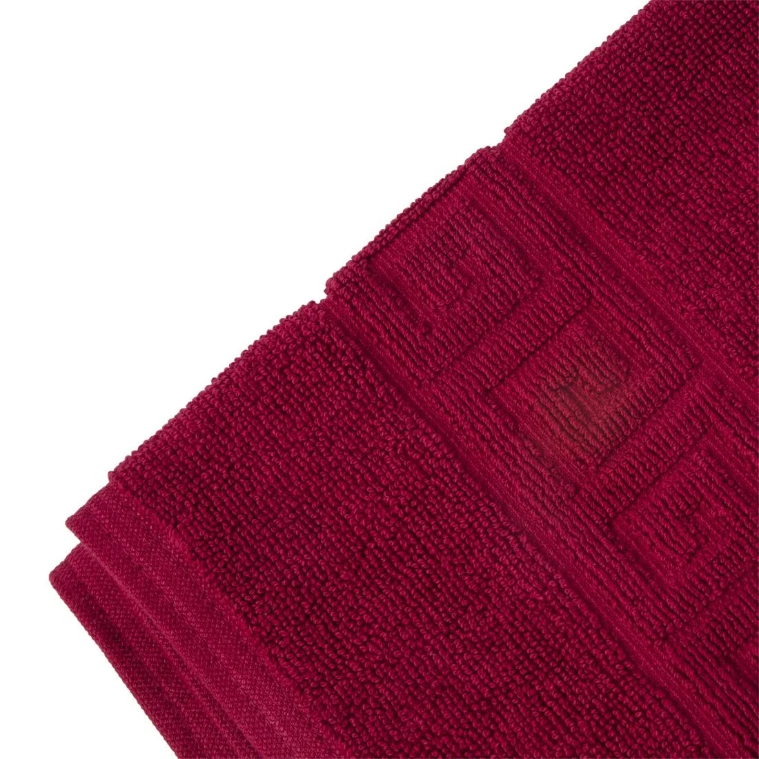 Mitre Essentials Nova Bath Mat Wine - Image 4