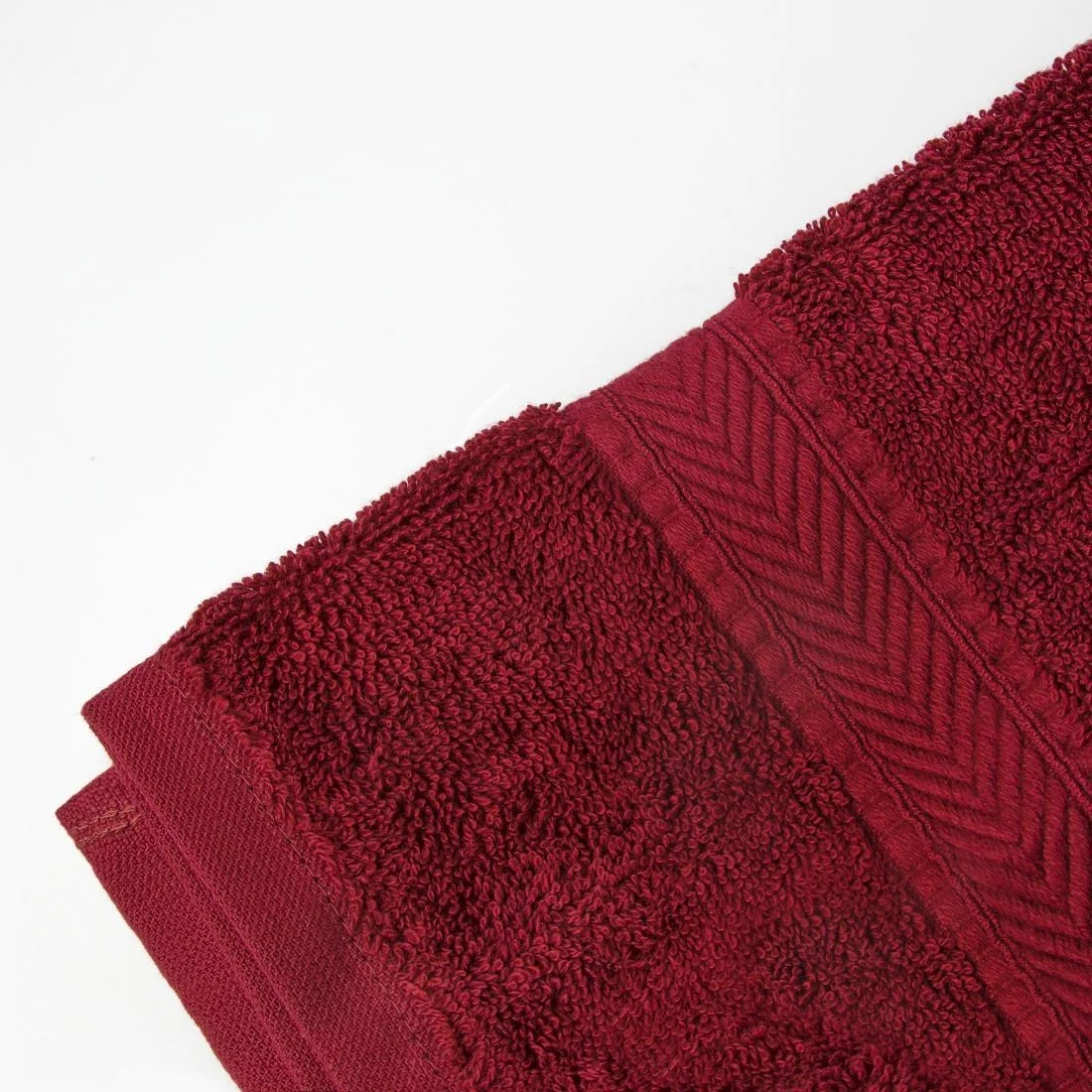 Mitre Essentials Nova Hand Towel Wine - Image 3