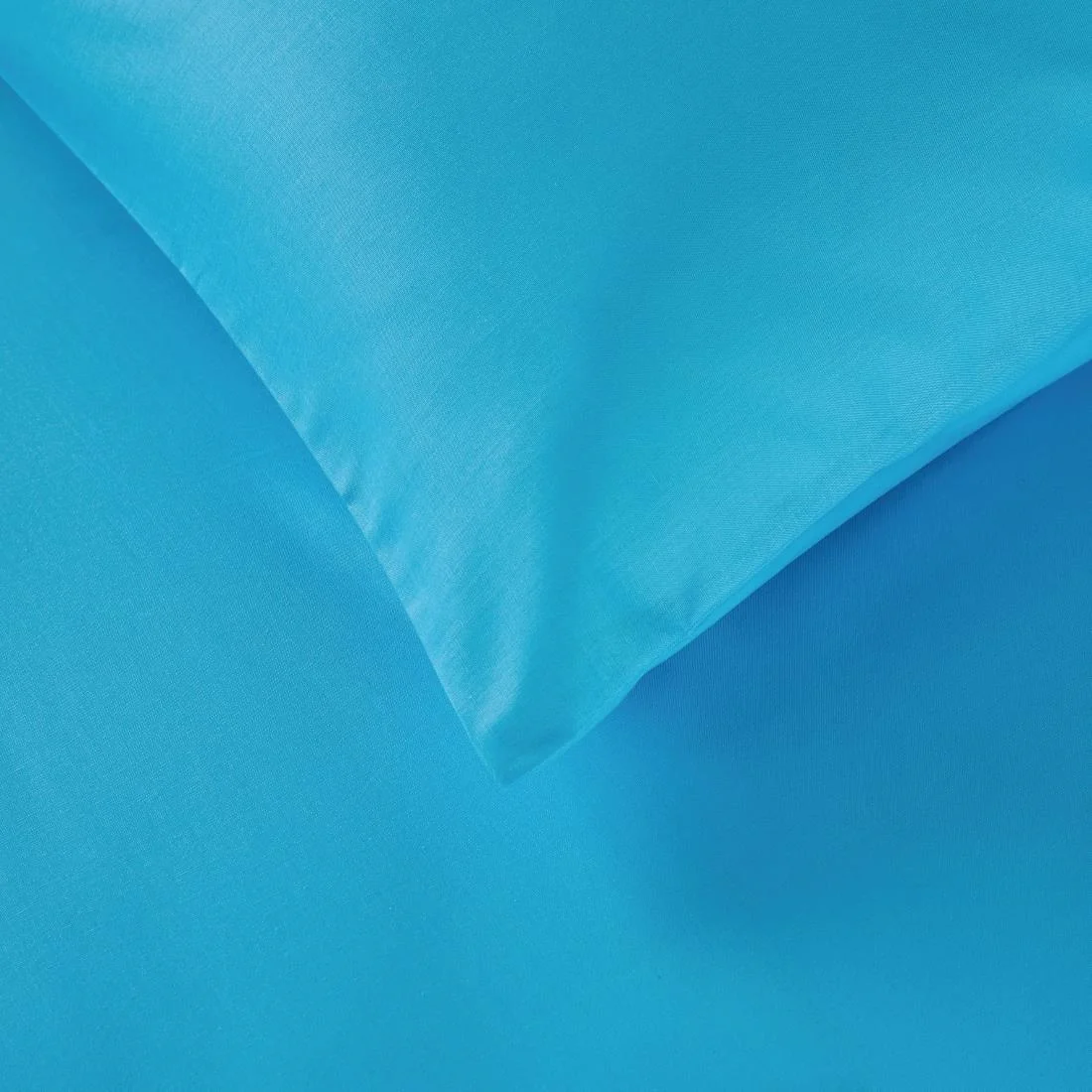 Mitre Essentials Spectrum Housewife Pillowcase Turquoise (2 Pack) - Image 2