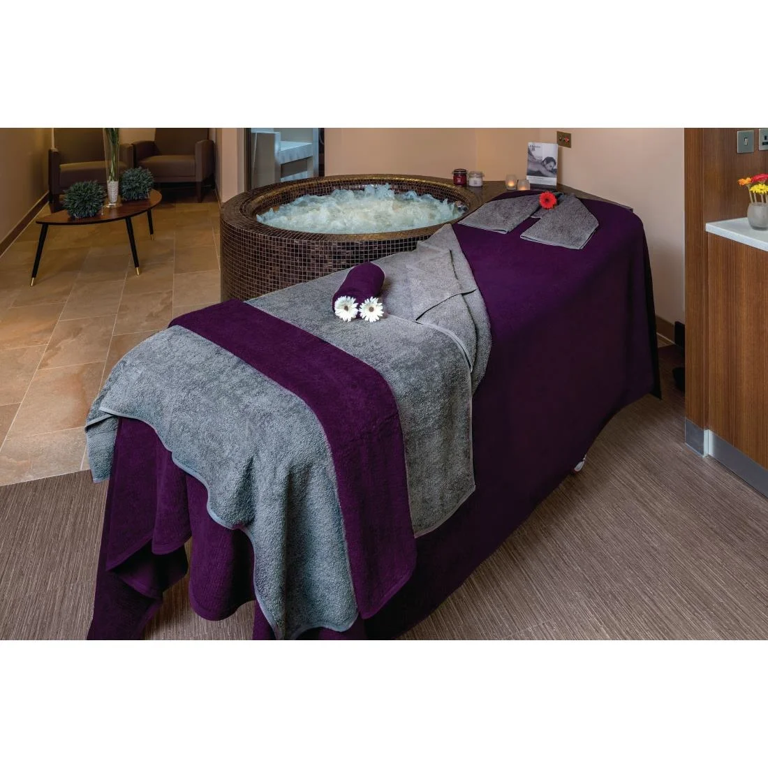 Mitre Comfort Enigma Towels Purple - Image 2