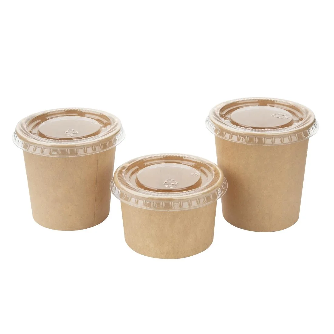 Fiesta Recyclable PET Lid for Portion Pots (1000 Pack) - Image 5