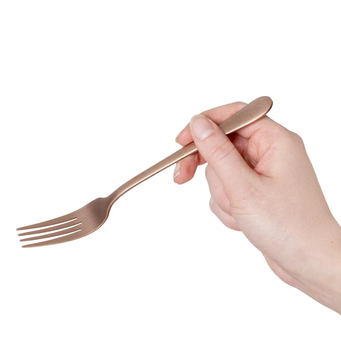 Olympia Cyprium Copper Dessert Fork - Image 4