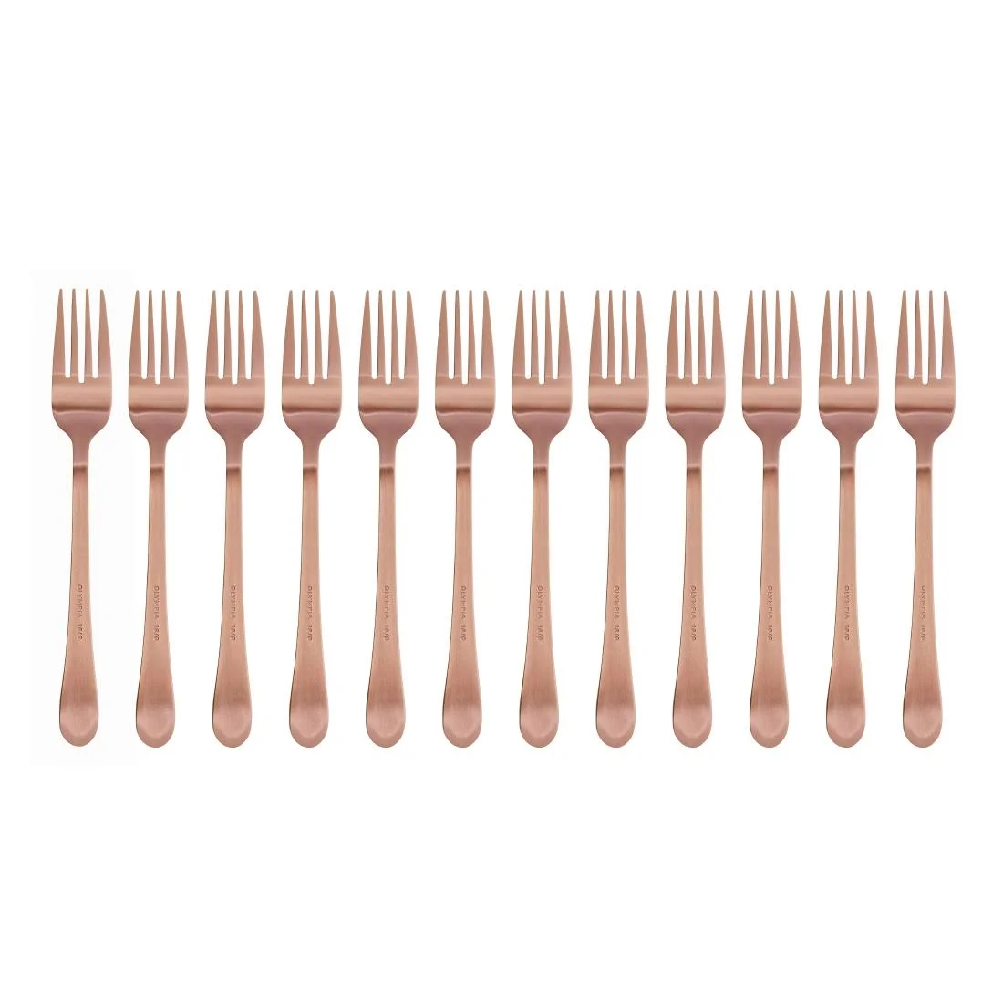 Olympia Cyprium Copper Dessert Fork - Image 6