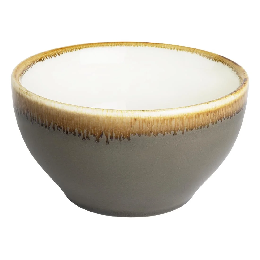 Olympia Kiln Round Bowl Smoke 140mm - Image 2