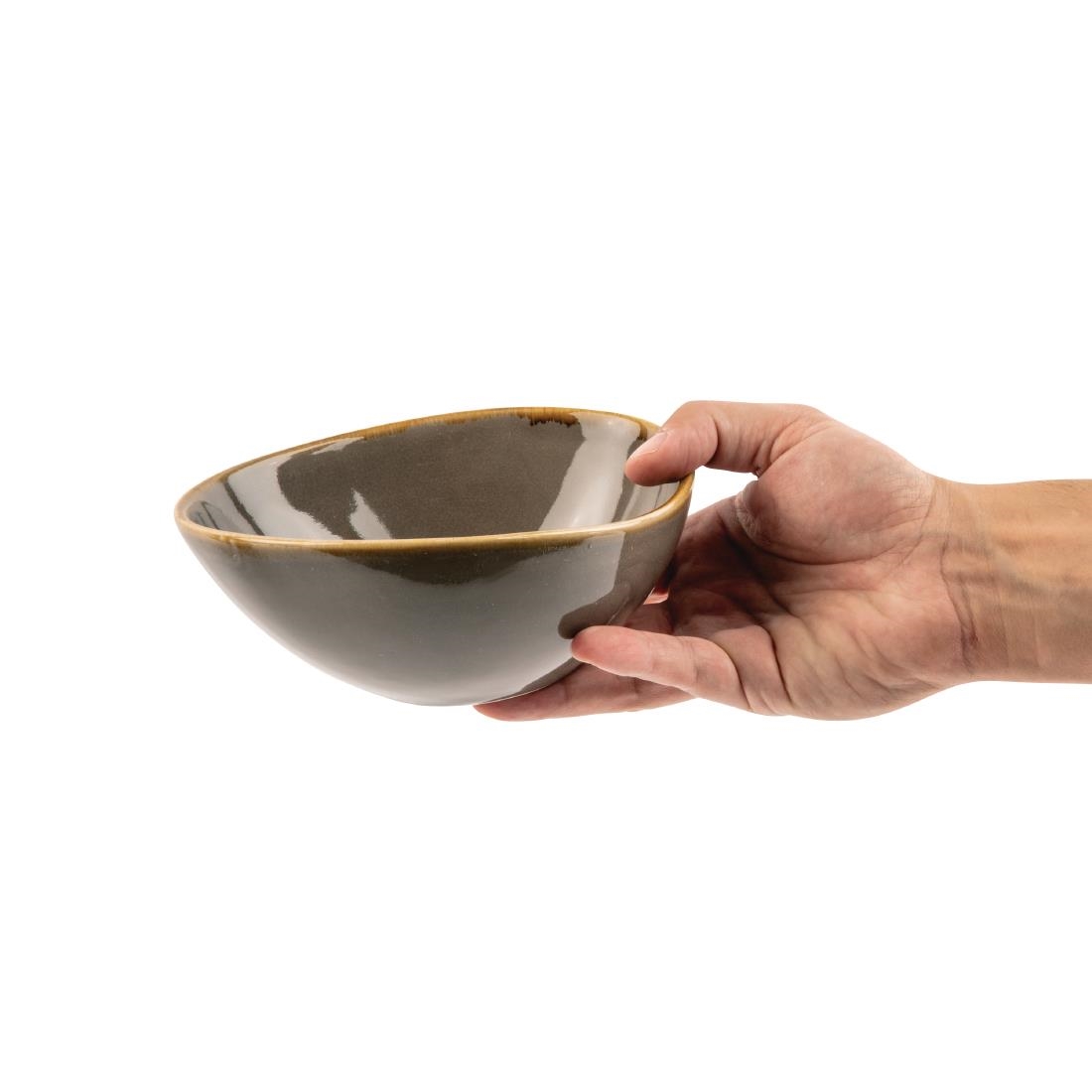 Olympia Kiln Bowl Smoke 165mm