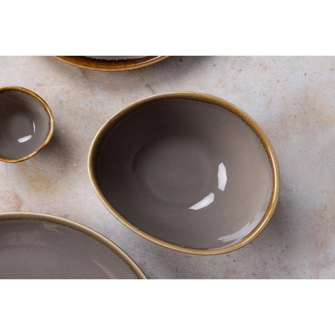 Olympia Kiln Bowl Smoke 215mm