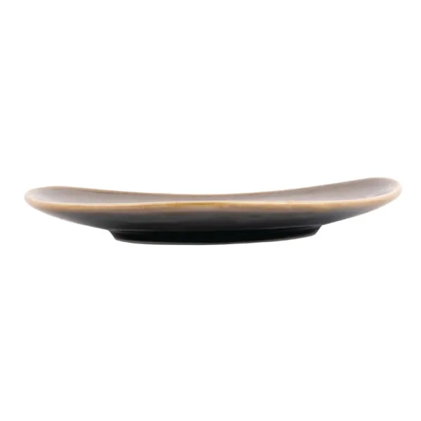 Olympia Kiln Triangular Plate Smoke 165mm