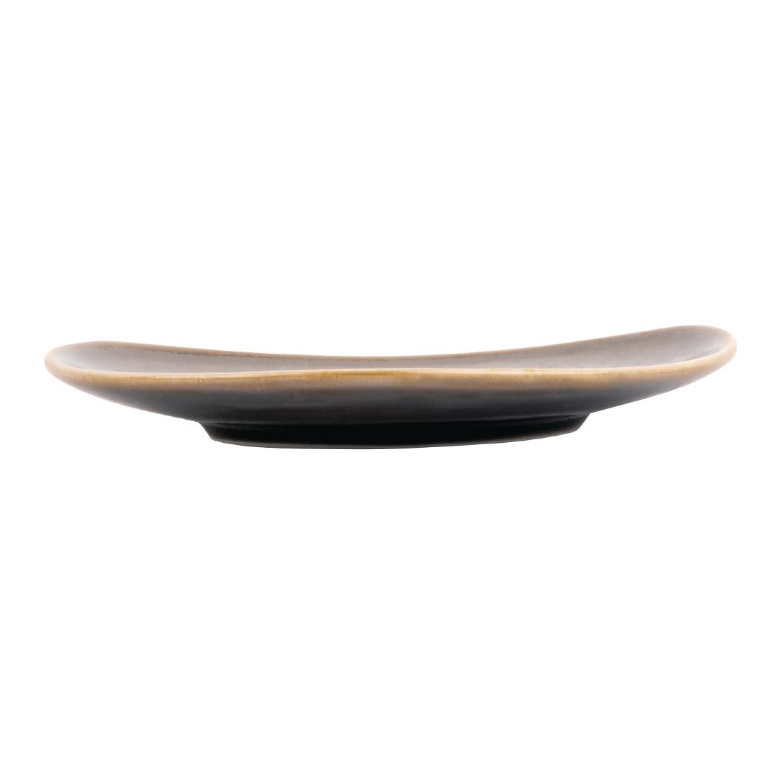 Olympia Kiln Triangular Plate Smoke 165mm