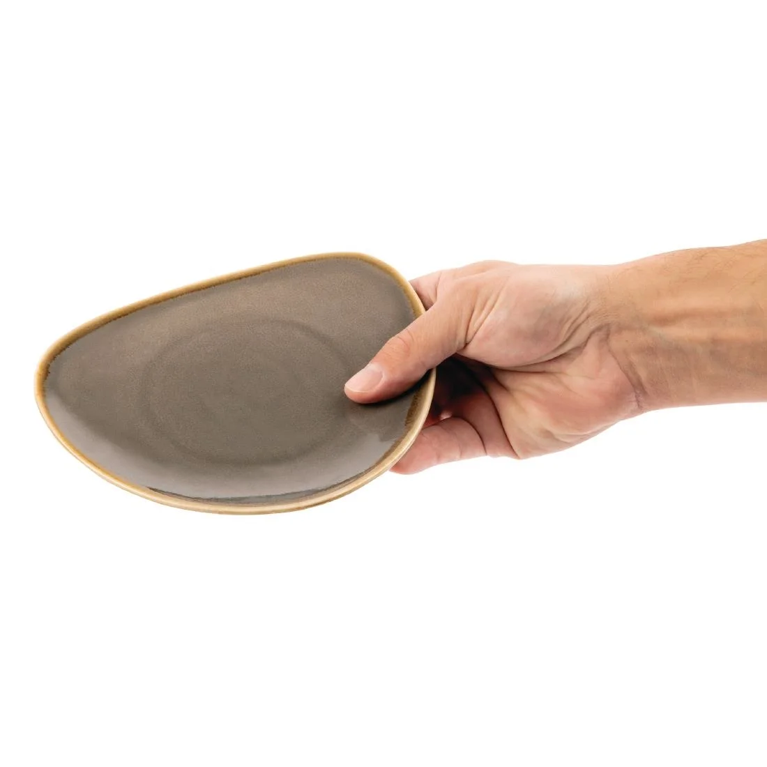 Olympia Kiln Triangular Plate Smoke 165mm - Image 4